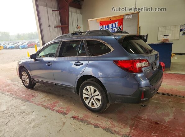 4S4BSACC4J3252876 2018 SUBARU OUTBACK Blue Задня ліва чверть