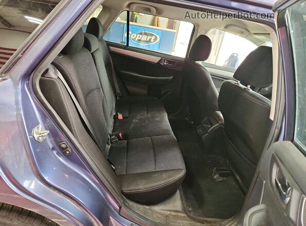 4S4BSACC4J3252876 2018 SUBARU OUTBACK Blue Вид задньої частини салону