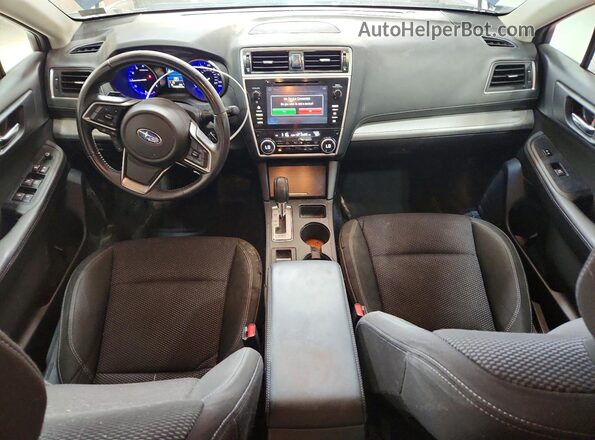 4S4BSACC4J3252876 2018 SUBARU OUTBACK Blue Вид панелі приладів