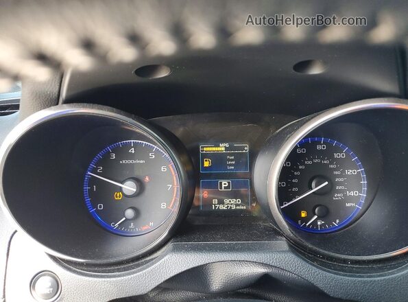 4S4BSACC4J3271962 2018 SUBARU OUTBACK Черный Вид щитка приборов