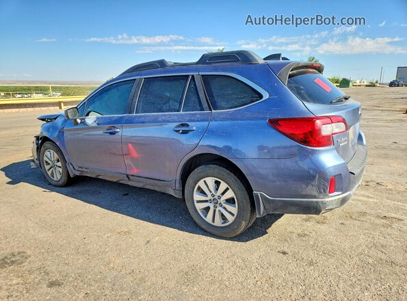4S4BSACC5H3406313 2017 SUBARU OUTBACK Blue Rear left