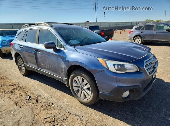 4S4BSACC5H3406313 2017 SUBARU OUTBACK Blue Front right