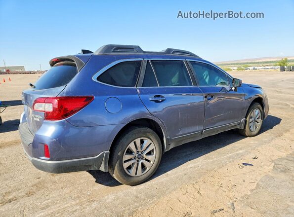 4S4BSACC5H3406313 2017 SUBARU OUTBACK Blue Rear right