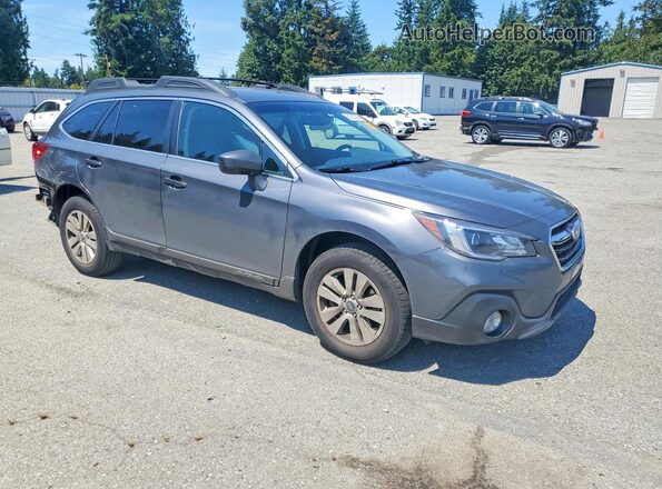 4S4BSACC5J3276006 2018 SUBARU OUTBACK Gray Передня права чверть