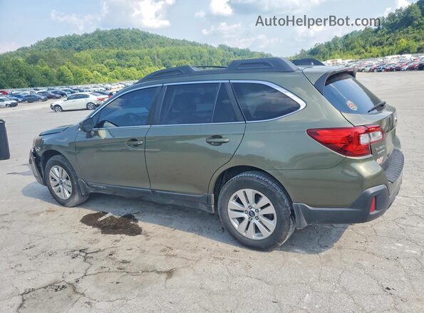 4S4BSACC5J3348838 2018 SUBARU OUTBACK Green Trasero izquierdo