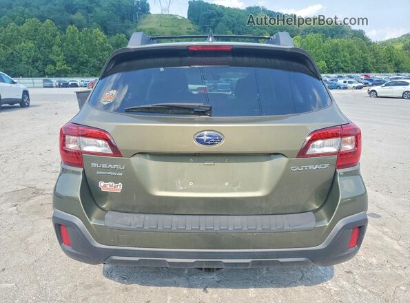 4S4BSACC5J3348838 2018 SUBARU OUTBACK Green Vista trasera