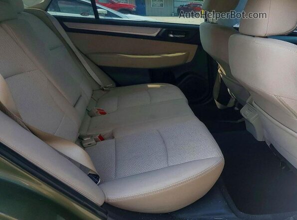 4S4BSACC5J3348838 2018 SUBARU OUTBACK Green Vista de los asientos traseros