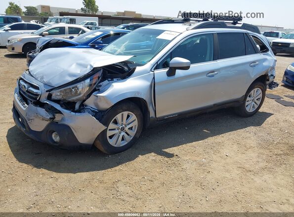 4S4BSACC5J3392547 2018 SUBARU OUTBACK Gray Przód lewy