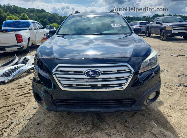 4S4BSACC6G3241368 2016 SUBARU OUTBACK Black წინა ხედი