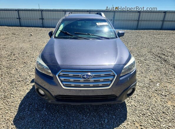 4S4BSACC6H3289356 2017 SUBARU OUTBACK Charcoal Widok z przodu