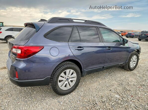 4S4BSACC6H3373046 2017 SUBARU OUTBACK Gray Задня права чверть
