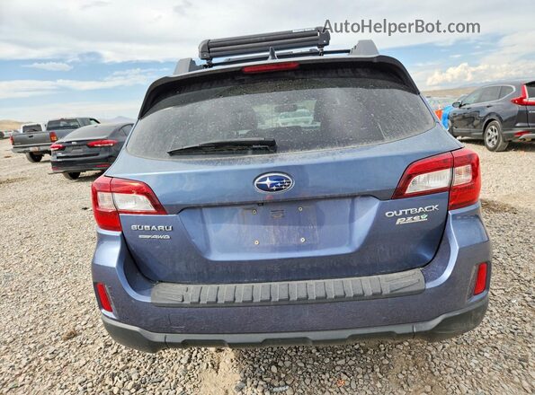 4S4BSACC7G3280812 2016 SUBARU OUTBACK Синий Вид задней части салона