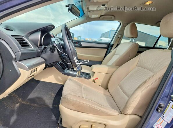 4S4BSACC7G3280812 2016 SUBARU OUTBACK Синий Панорамный вид салона 360°