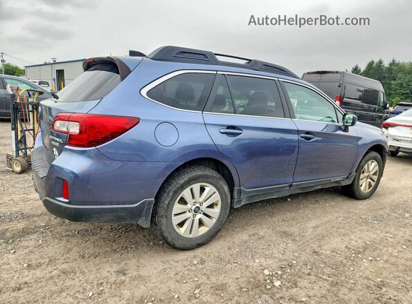 4S4BSACC7G3324467 2016 SUBARU OUTBACK Синий Задняя правая четверть