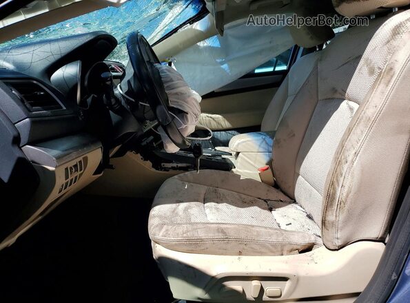 4S4BSACC7G3335727 2016 SUBARU OUTBACK Blue წინა სალონის ხედი