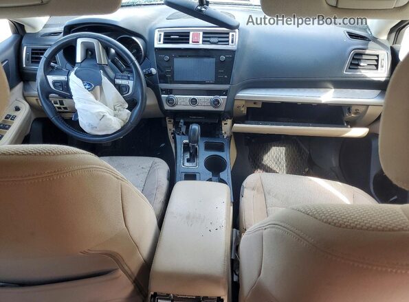 4S4BSACC7G3335727 2016 SUBARU OUTBACK Blue წინა პანელის ხედი