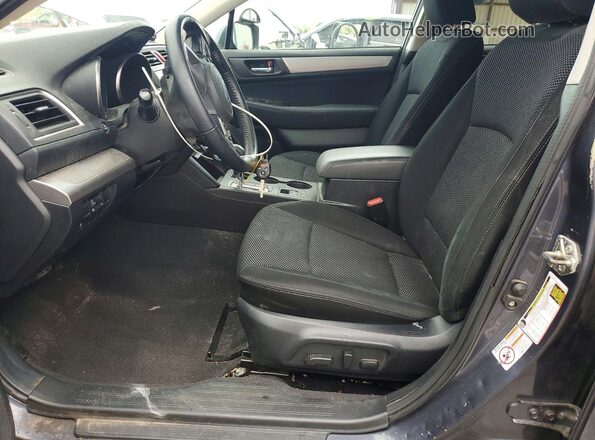 4S4BSACC8G3319004 2016 SUBARU OUTBACK Gray Widok wnętrza z przodu