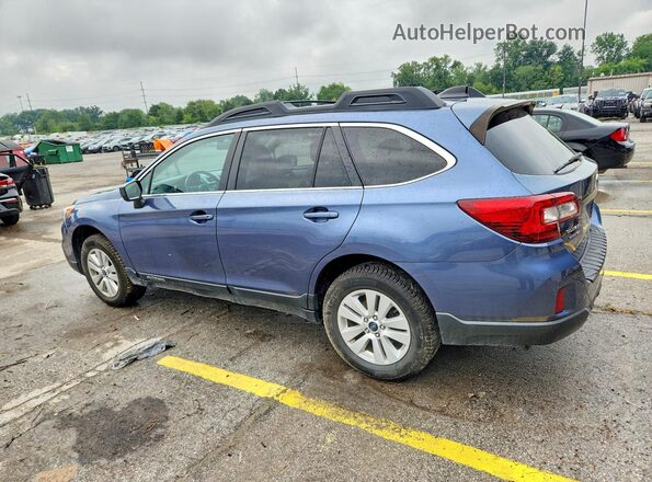 4S4BSACC8H3256780 2017 SUBARU OUTBACK Blue Задня ліва чверть