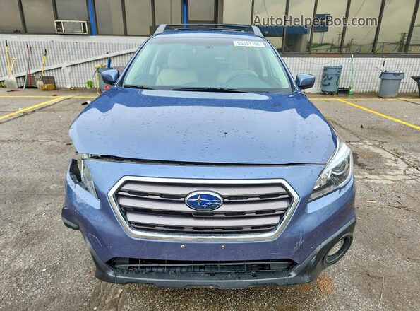 4S4BSACC8H3256780 2017 SUBARU OUTBACK Blue Вид спереду