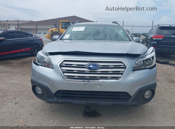 4S4BSACC8H3396182 2017 SUBARU OUTBACK Серебряный Вид щитка приборов