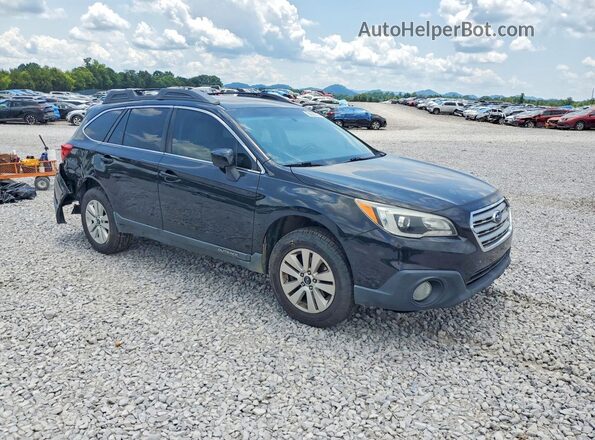 4S4BSACC9H3308367 2017 SUBARU OUTBACK Black Przód prawy