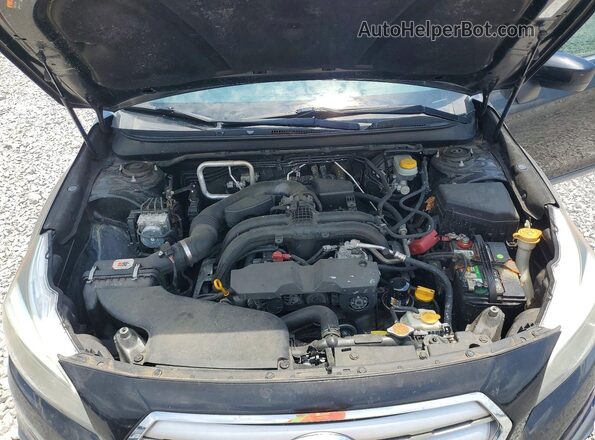 4S4BSACC9H3308367 2017 SUBARU OUTBACK Black Widok komory silnika