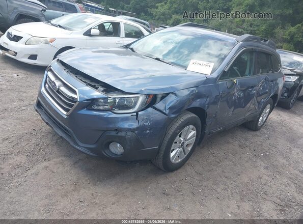 4S4BSACC9J3265266 2018 SUBARU OUTBACK Blue Vista tres cuartos delantera izquierda