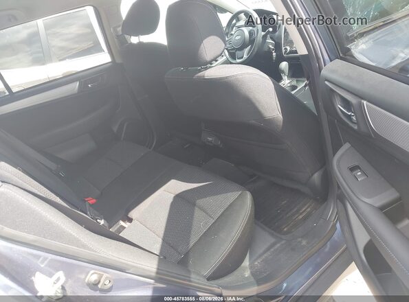 4S4BSACC9J3265266 2018 SUBARU OUTBACK Blue Vista de la etiqueta del VIN