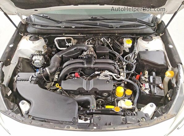 4S4BSACC9J3297716 2018 SUBARU OUTBACK Белый Вид подкапотного пространства