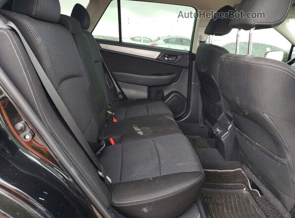 4S4BSACC9J3383530 2018 SUBARU OUTBACK Black Widok tylnych siedzeń
