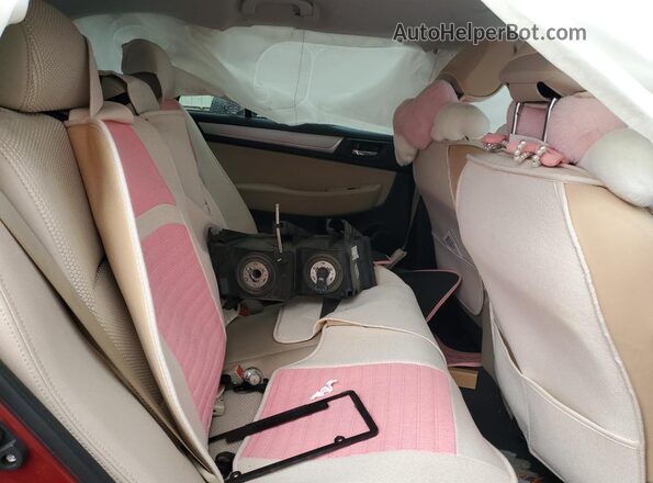 4S4BSACCXG3283834 2016 SUBARU OUTBACK Бордовый Вид задней части салона