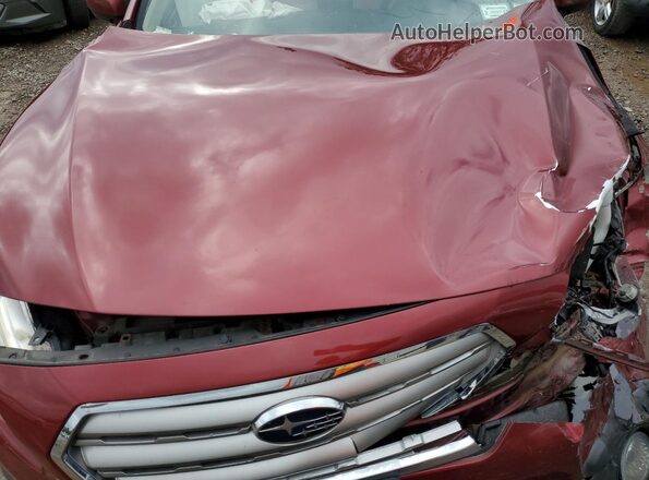 4S4BSACCXG3283834 2016 SUBARU OUTBACK Бордовый Вид подкапотного пространства