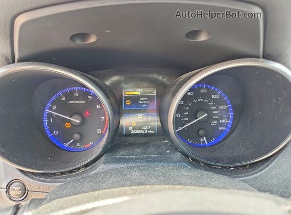 4S4BSACCXH3311231 2017 SUBARU OUTBACK Green Vista del cuadro de instrumentos