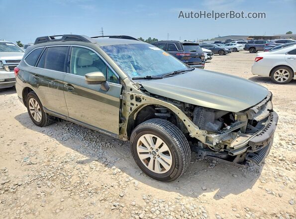 4S4BSACCXH3311231 2017 SUBARU OUTBACK Green Delantero derecho