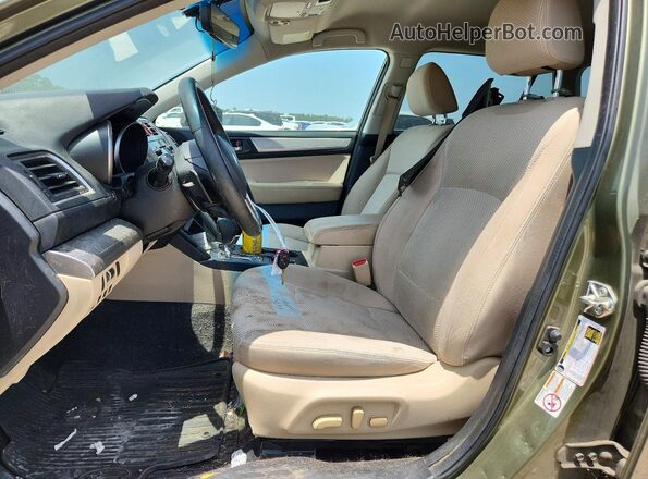 4S4BSACCXH3311231 2017 SUBARU OUTBACK Green Vista interior delantera