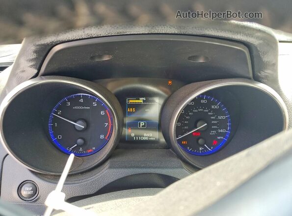 4S4BSACCXJ3219428 2018 SUBARU OUTBACK Blue Vista del cuadro de instrumentos