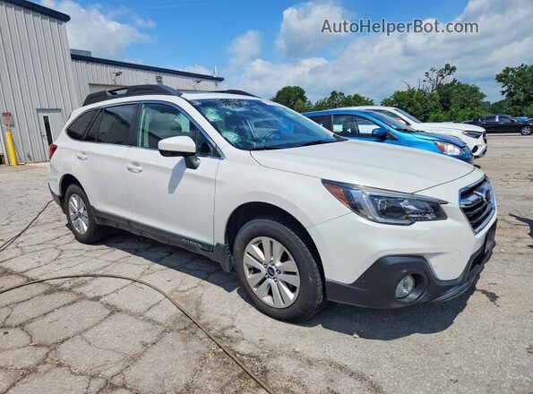 4S4BSADC0J3357784 2018 SUBARU OUTBACK White Przód prawy