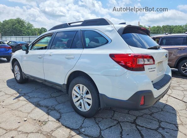 4S4BSADC0J3357784 2018 SUBARU OUTBACK White Tył lewy