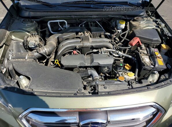 4S4BSADC1J3291830 2018 SUBARU OUTBACK Green Вид підкапотного простору