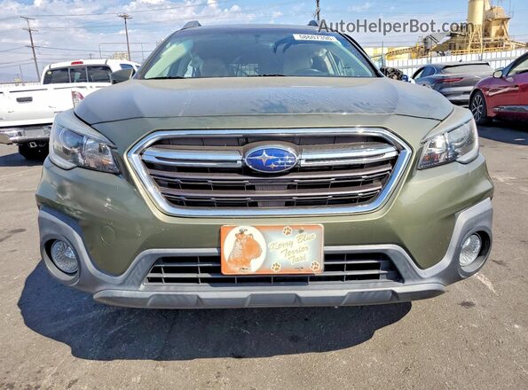4S4BSADC1J3291830 2018 SUBARU OUTBACK Green Вид спереду