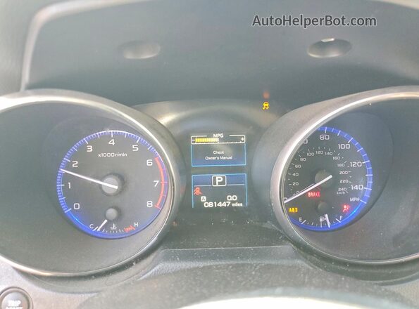 4S4BSADC1J3291830 2018 SUBARU OUTBACK Green Вид щитка приладів