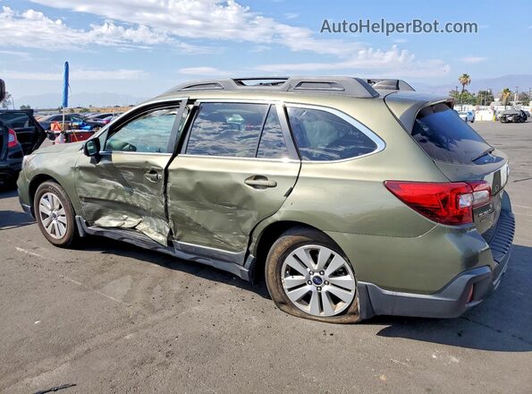 4S4BSADC1J3291830 2018 SUBARU OUTBACK Green Задня ліва чверть