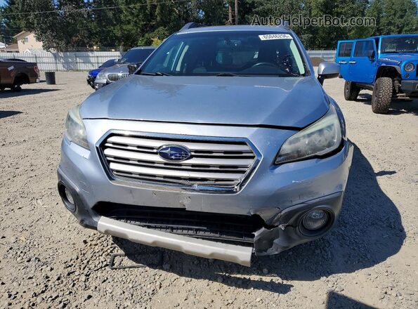 4S4BSADC7G3204389 2016 SUBARU OUTBACK Silver Դիմացի տեսք