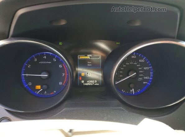 4S4BSADC7G3204389 2016 SUBARU OUTBACK Silver Սարքավորումների վահանակի տեսք
