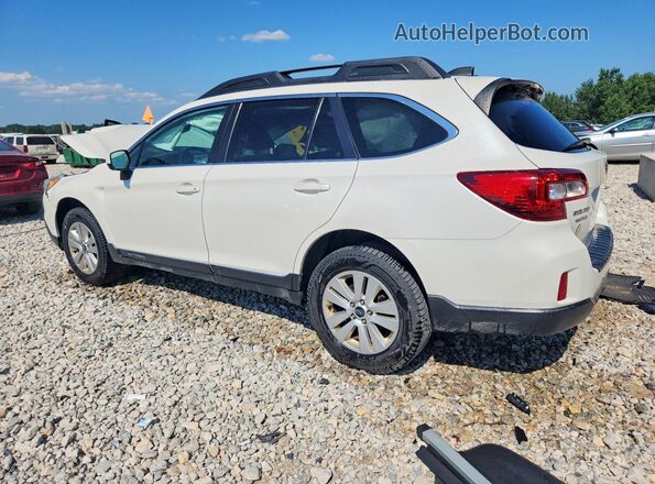 4S4BSADC7H3221257 2017 SUBARU OUTBACK White Rear left