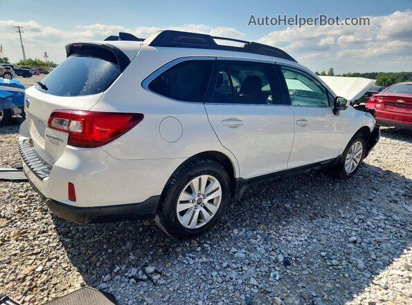 4S4BSADC7H3221257 2017 SUBARU OUTBACK White Rear right