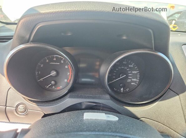 4S4BSADC7H3221257 2017 SUBARU OUTBACK White Instrument cluster view