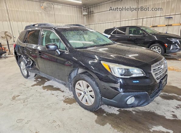 4S4BSADC7H3378321 2017 SUBARU OUTBACK Black Передня права чверть