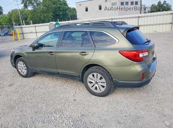 4S4BSAFC0H3228578 2017 SUBARU OUTBACK Зеленый Задняя левая четверть