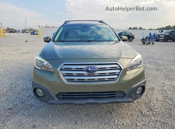 4S4BSAFC0H3228578 2017 SUBARU OUTBACK Зеленый Вид спереди